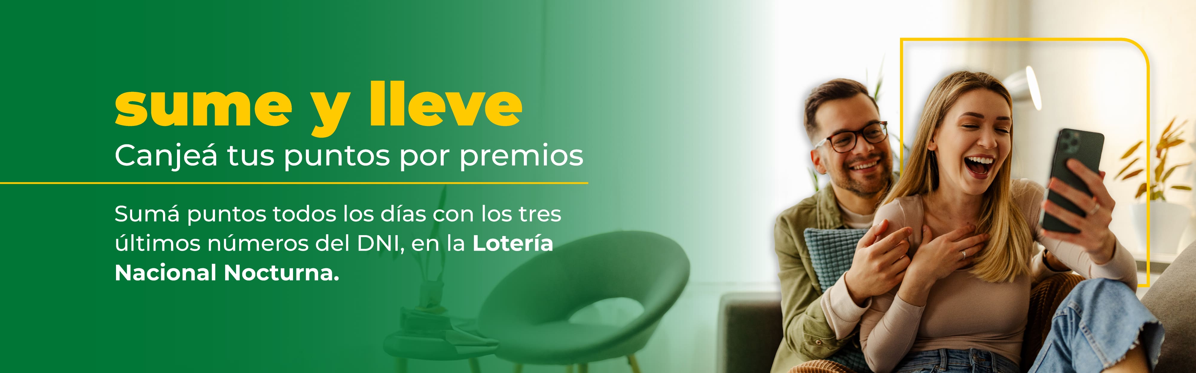 Banner de sume y lleve